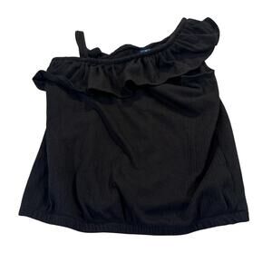 Old Navy Girl M (8) Black Blouse